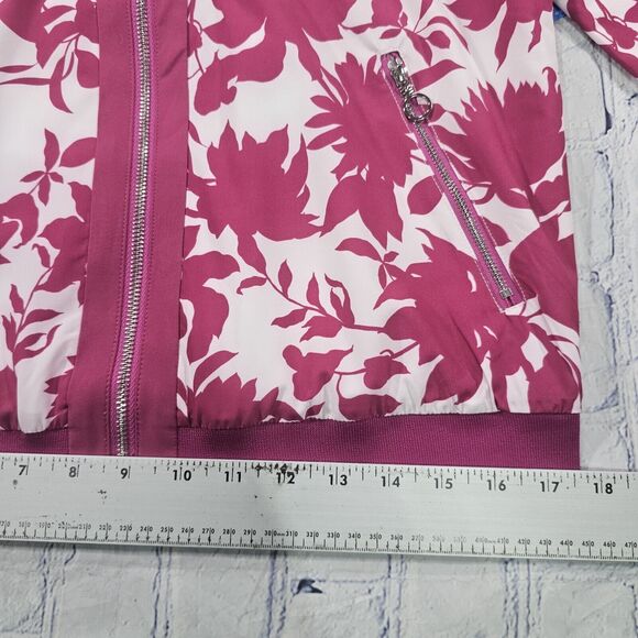 GG Blue Luxe Sport WOMENS SIZE SMALL Golf Bomber Full Zip Jacket - Picture 4 of 12